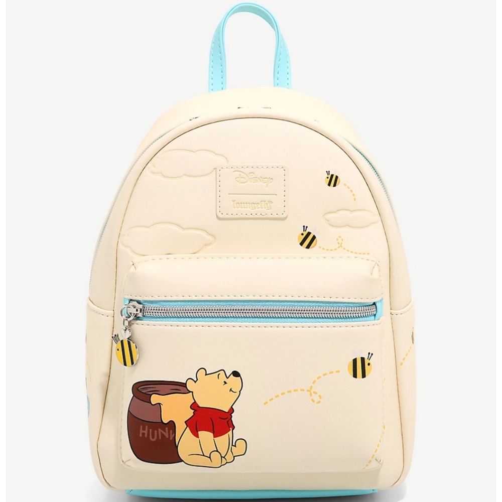 Loungefly Pooh Character Clouds Mini Backpack